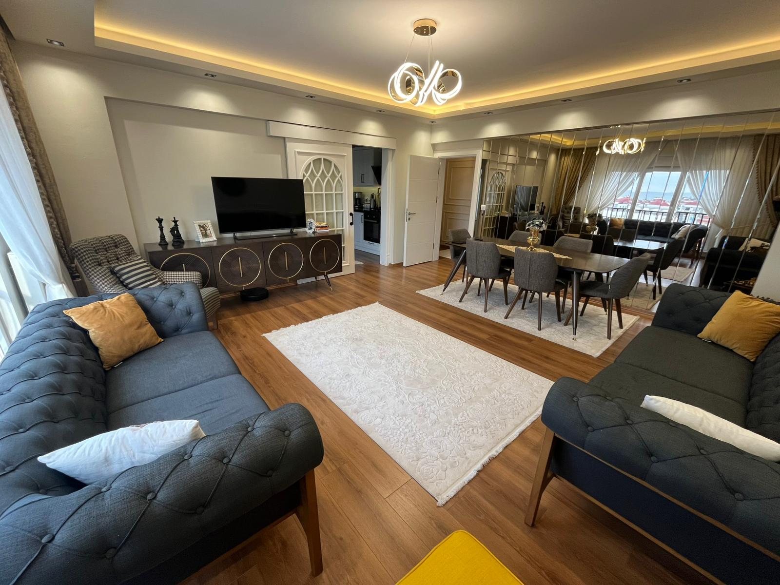 CUMHURİYET MAH. EVONNA SİTESİ 3+1 HAVUZLU DENİZ MANZARALI SİTE DAİRESİ